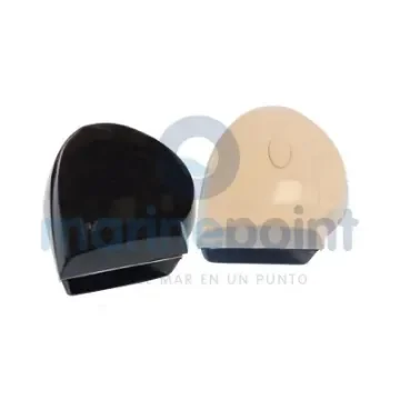 Compact 12V Black Marine Electric Horn Miniblast - GS12017 product image