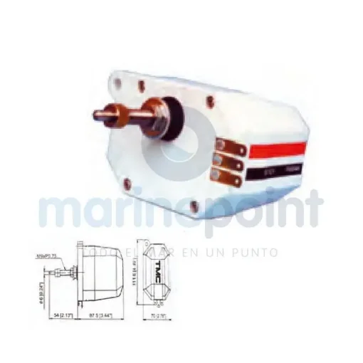 24V Windshield Wiper Motor with Automatic Return - GS12069 product image