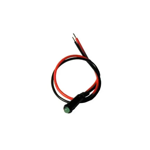 LED Pilot 4.4mm Green Indicator Light - NPE392 product image