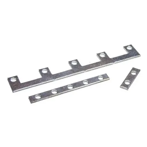 Tin-Plated Copper Busbar for 5 Single-Pole Circuit Breakers - NPE376 product image