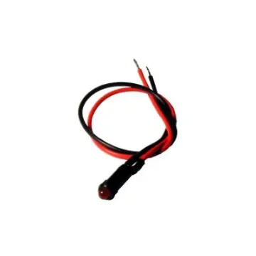 Red Led Pilot 4.4mm 12/24v DC - NPE393 product image