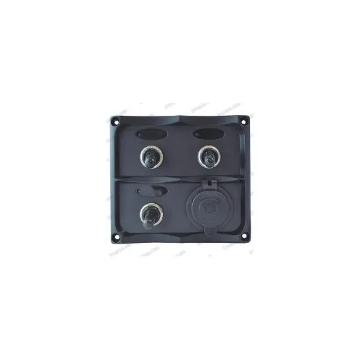 12v Electric Panel, 3 Switches + Base - 44250572 product image