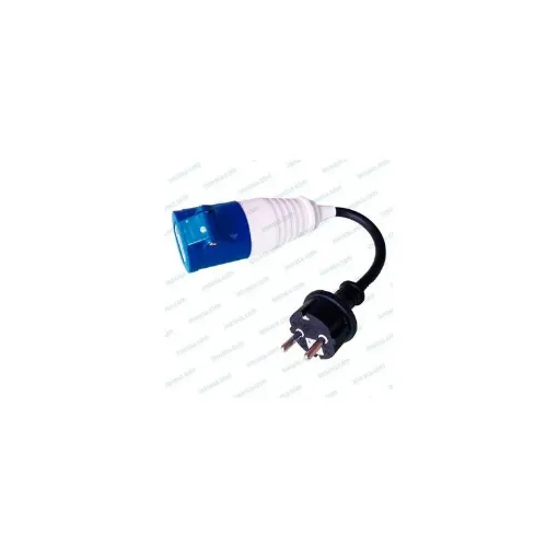 16A Schuko Male To Female Electrical Plug Adapter - 64000297 product image
