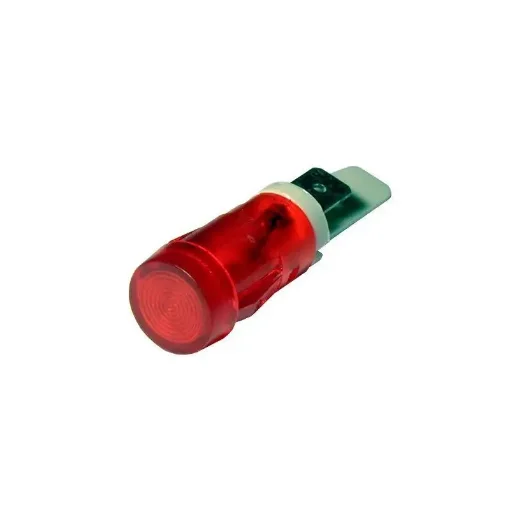 12mm Led Pilot Light, 12v, Red - NPE398 product image