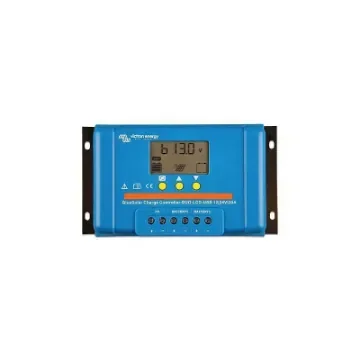 Blue Solar PWM Duo LCD & USB Charge Controller - NH073 product image