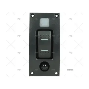 Nautical On-Off-On Switch Panel 12/24V 20A - 65000826 product image