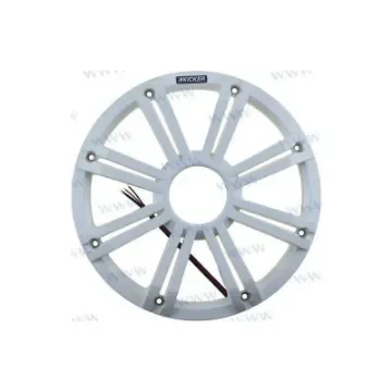 Kicker Subwoofer Grill with White Led - KA45KMG10WW product image