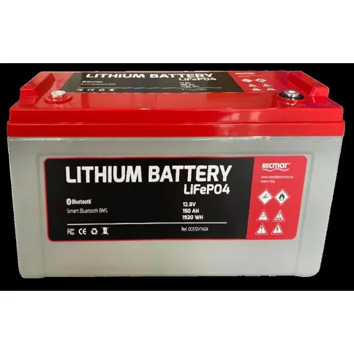 12V 120Ah Lithium Battery for Marine Use - OCE12V120A product image