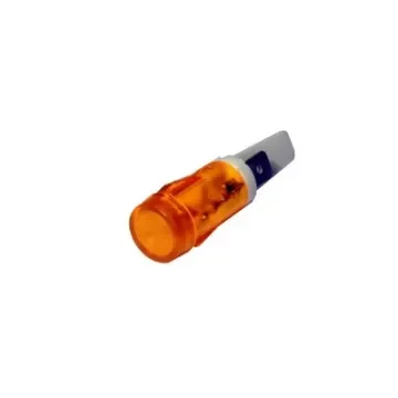 12 Mm Amber Neon Pilot Light 220V AC - NPE402 product image