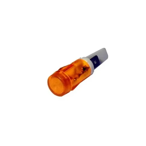12 Mm Amber Neon Pilot Light 220V AC - NPE402 product image