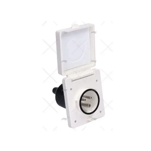 16A IP56 Waterproof Electrical Socket with Cover - 04000533 product image