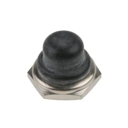 White Momentary Action Push Button - 119-2908 product image