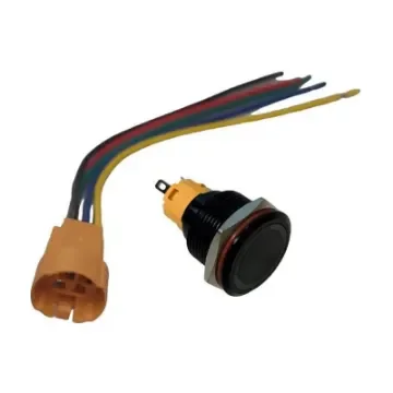Amperflex 19mm LED Switch with Connector - LB19A-P11Z product image