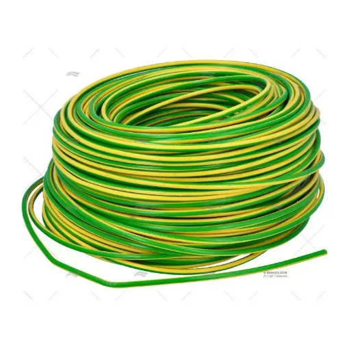 Electric Cable Yellow-Green 6mm2 H05V/H07V - 66000076 product image