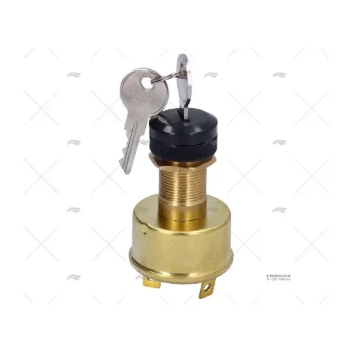 Chrome Nautical Ignition Switch with Protector - 40250367 product image