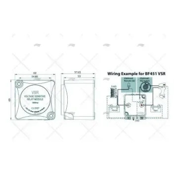 IMNASA 12V 140A Voltage Relay (Vsr) - 65000862 product image