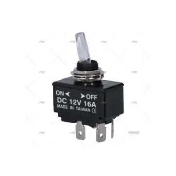 On-Off Toggle Switch with Indicator Light - 65000686 product image