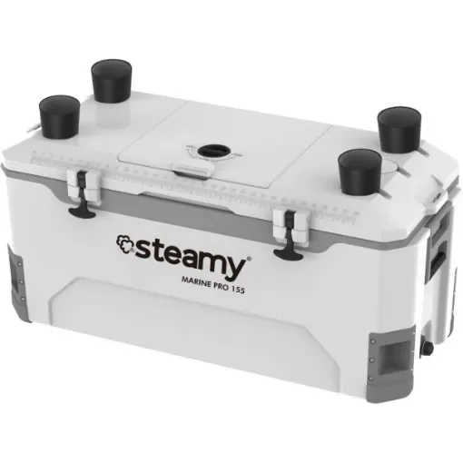 STEAMY - Marine Pro 155L Cooler - Efficient Ice Retention product image