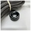 Lancelin Black-Grey Marine Rope 1551A3346Y - Durable, Saltwater Resistant Nautical Rope with Aluminum Ring product image