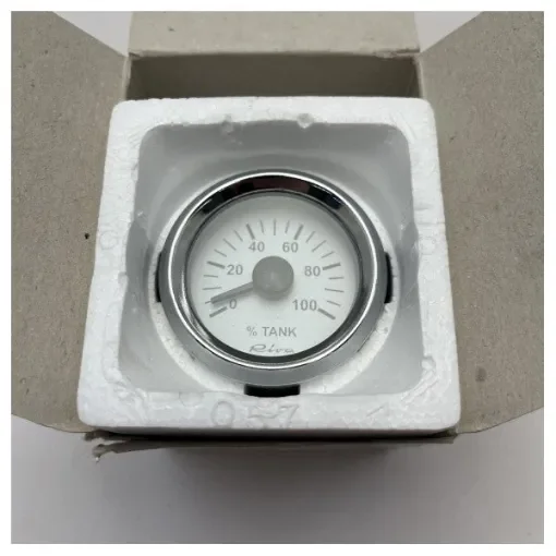 <div>Riva Naphtha Marine Fuel Level Indicator 12V - 52mm Compatible with VDO Sensors - VSG20325/YRC</div> product image