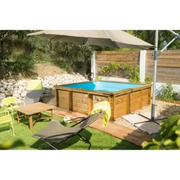CABESTO - Tropic Junior Wooden Pool 200x200 cm product image