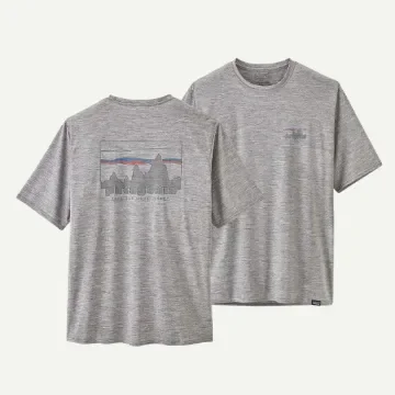 PATAGONIA - Men's Cap Cool Daily Graphic Shirt '73 Skyline - Feather Grey product image