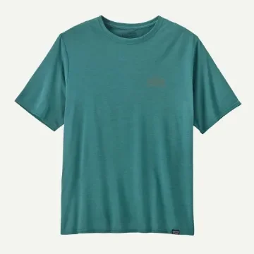 PATAGONIA - Men's Cap Cool Daily Graphic T-Shirt - Wetland Blue X-Dye product image