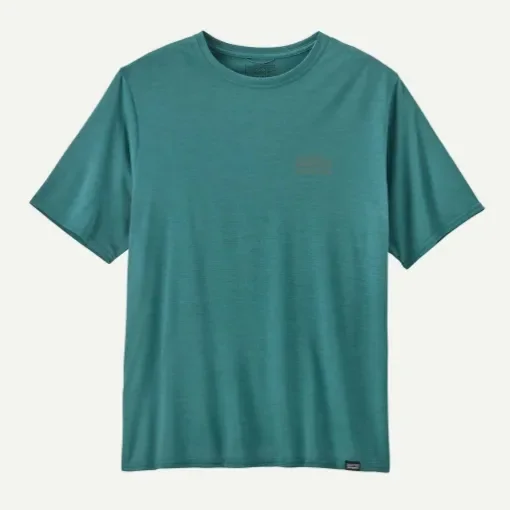 PATAGONIA - Men's Cap Cool Daily Graphic T-Shirt - Wetland Blue X-Dye product image
