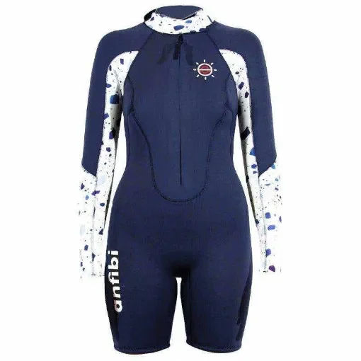 ANFIBI - Long-Sleeve Shorty Wetsuit 3/2 Mm for Women product image
