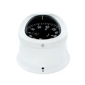 Plastimo - Olympic 135 Black Compass with White Pedestal - 65529 product image