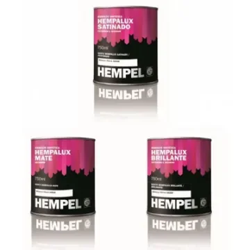 Hempel - Matte Black Enamel Paint 750ml - 52970 product image