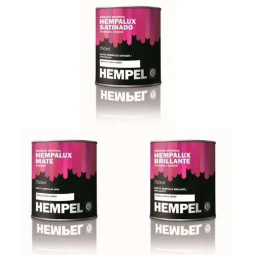 Hempel - Matte Black Enamel Paint 750ml - 52970 product image