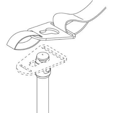 Osculati Mickey Fixing Buckle, Stainless Steel - 46.825.09 product image