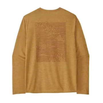 PATAGONIA - Men's L/S Cap Cool Daily Graphic Shirt - Beeswax Tan product image