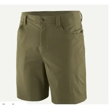 PATAGONIA - M's Quandary Shorts 10 In. Tent Green - Hiking Shorts product image