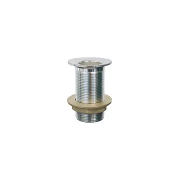 <div>Guidi Marine Grade 1 1/4 Inch Chrome Plated Brass Cockpit Sea Water Drain Connector for Ships and Boats</div> product image