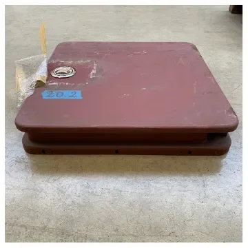 <div>CRN Marine Grade Aluminum Flat Door 710x730x250mm with Stainless Steel Lock - Durable Weatherproof Hatch for Boats and Masts</div> product image