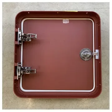 CRN Marine Hinged Door 450x650mm Corrosion-Resistant Waterproof Metal Ship Cabin Door - 393488 product image