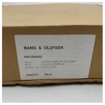 <div>Bang and Olufsen High-Quality ML BO Cable 100m - Durable, Waterproof, Flexible Copper Wire for Maritime Applications</div> product image