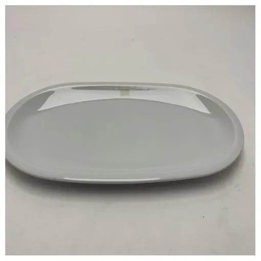 Ferretti High-Quality Oval Ceramic Tray - Durable, Weather-Resistant Serving Tray for Marine Use product image