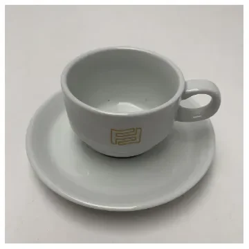 <div>Ferretti Premium Porcelain Coffee Cup and Saucer Set – Durable, Marine-Grade Tableware by Tognana - 65551</div> product image