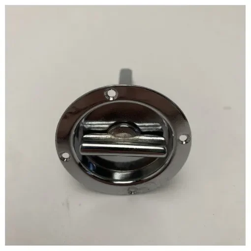 <div>Durable Chrome Single Wire Handle for Marine Use – Weather and Corrosion Resistant</div> product image