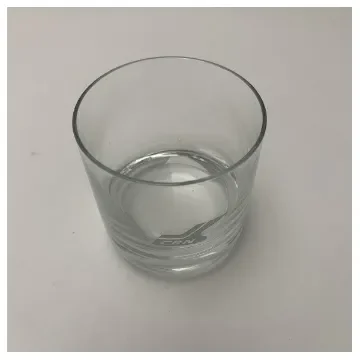 <div>CRN Classic Marine Drinking Glass - Durable Clear Glass with Chrome CRN Logo for Nautical Use</div> product image