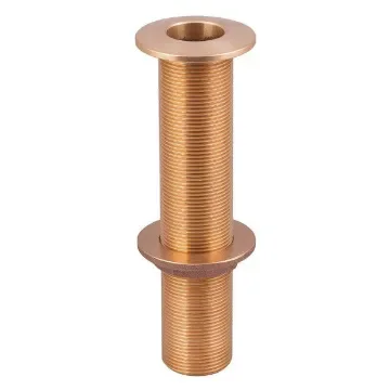 <div>Guidi brass 1 1/2 Inch Extra Long Marine Tru-Hull Coupling Connector – Durable, Corrosion-Resistant Seal for Pumps and Fluid Systems</div> product image