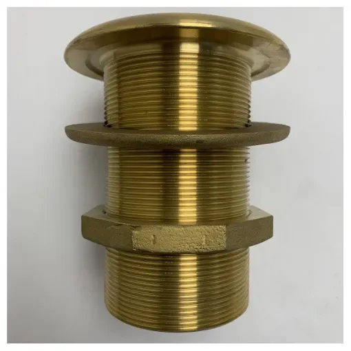 Guidi 2 1/2 Inch Brass Sea Drain Valve - Durable Marine Water Drainage for Boats and Ships product image