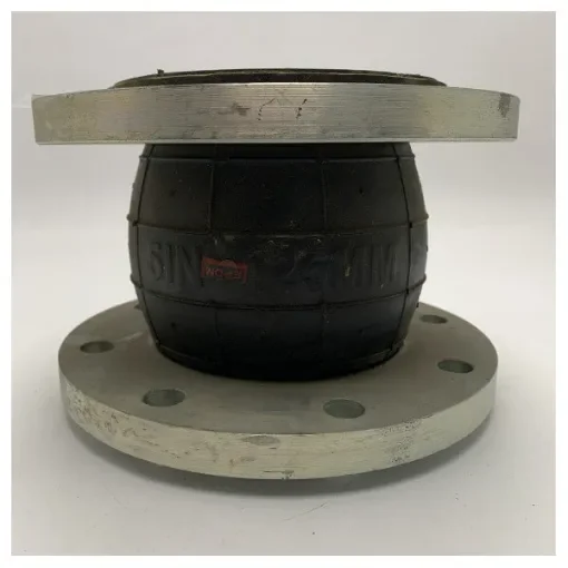 <p>EPDM Rubber Compensator Flanged Coupling DN125 PN10 for Marine and Industrial Use</p> product image