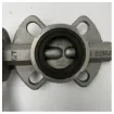 Stainless Steel 316 Wafer Butterfly Valve DN50 with Lever Handle for Marine Applications product image