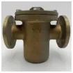 Marine Grade DN50 Bronze & AISI Stainless Steel Inline Sea Strainer Filter for Corrosion-Resistant Marine Applications product image