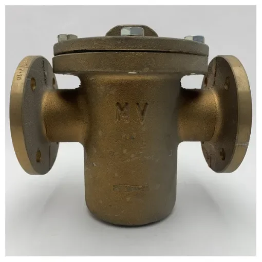 Marine Grade DN50 Bronze & AISI Stainless Steel Inline Sea Strainer Filter for Corrosion-Resistant Marine Applications product image