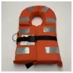 High-Visibility Adult Safety Life Jacket - Durable, Adjustable, SOLAS Certified Rescue Vest product image